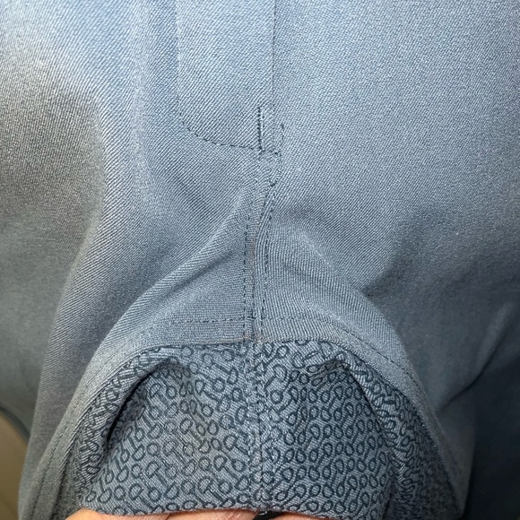 Dover Saddlery Gray, Blue and Brown Women's Riding Pants Breeches - Picture 3 of 14